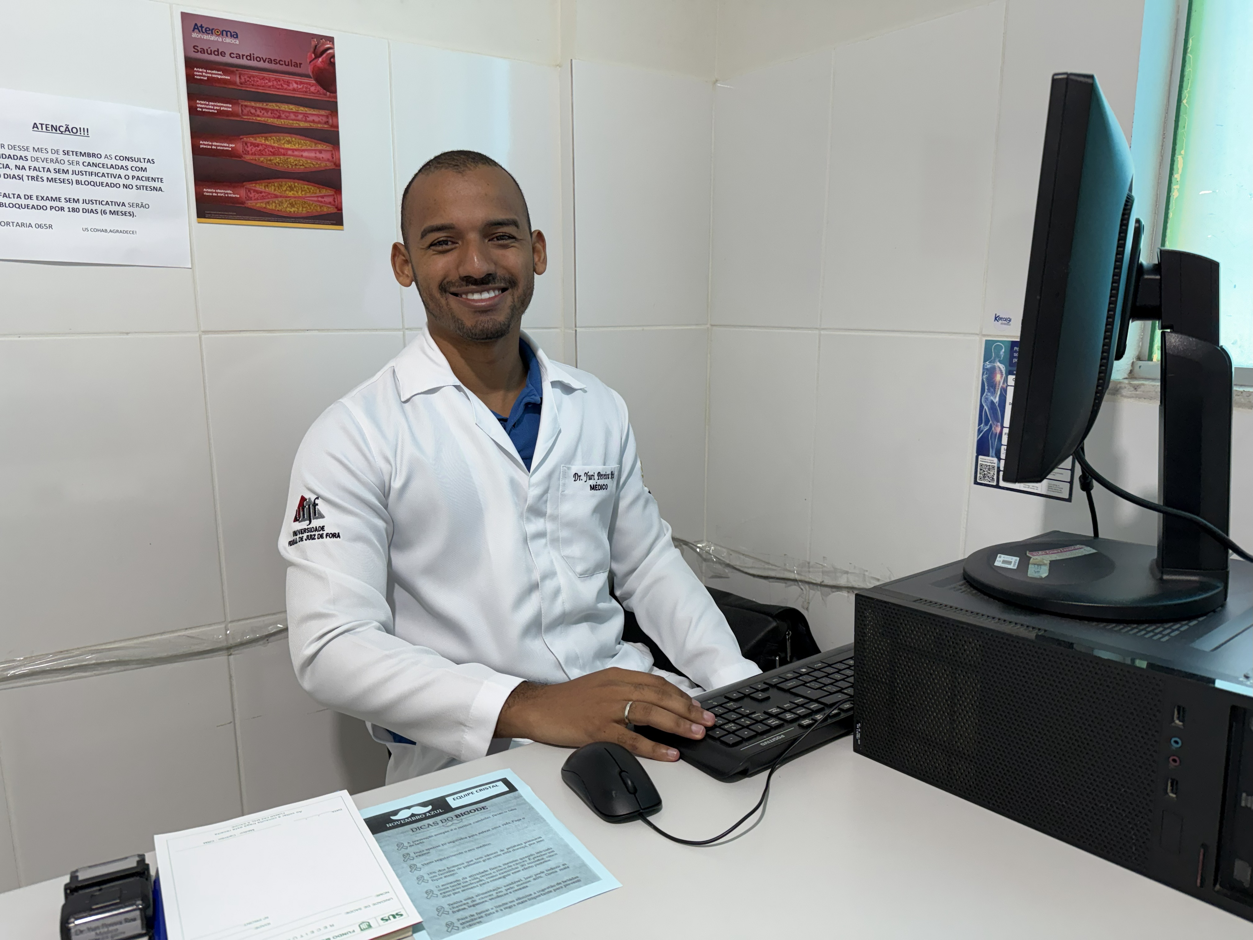 As Unidades de Saúde estão de portas abertas para o homem que quer se cuidar.