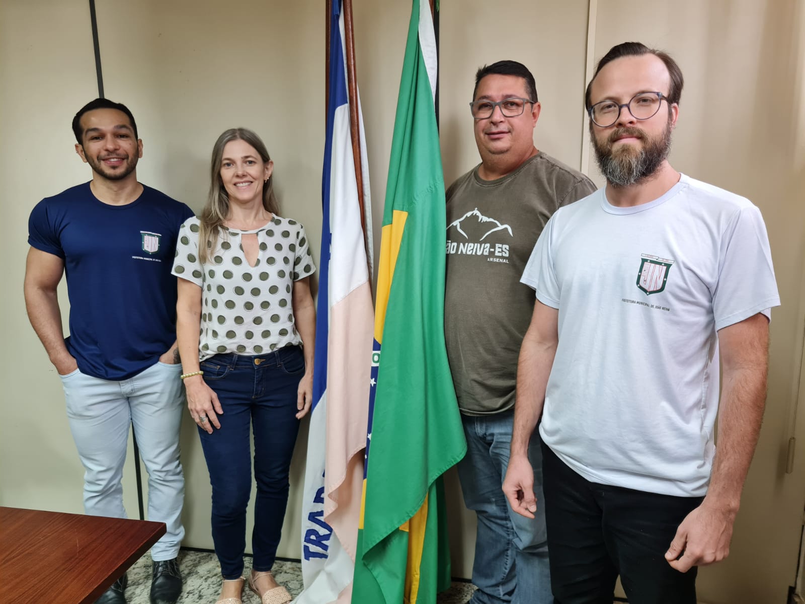 Equipe da Controladoria Geral de João Neiva.