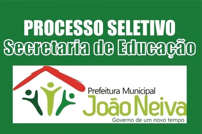 Prefeitura de João Neiva abre Processos Seletivos