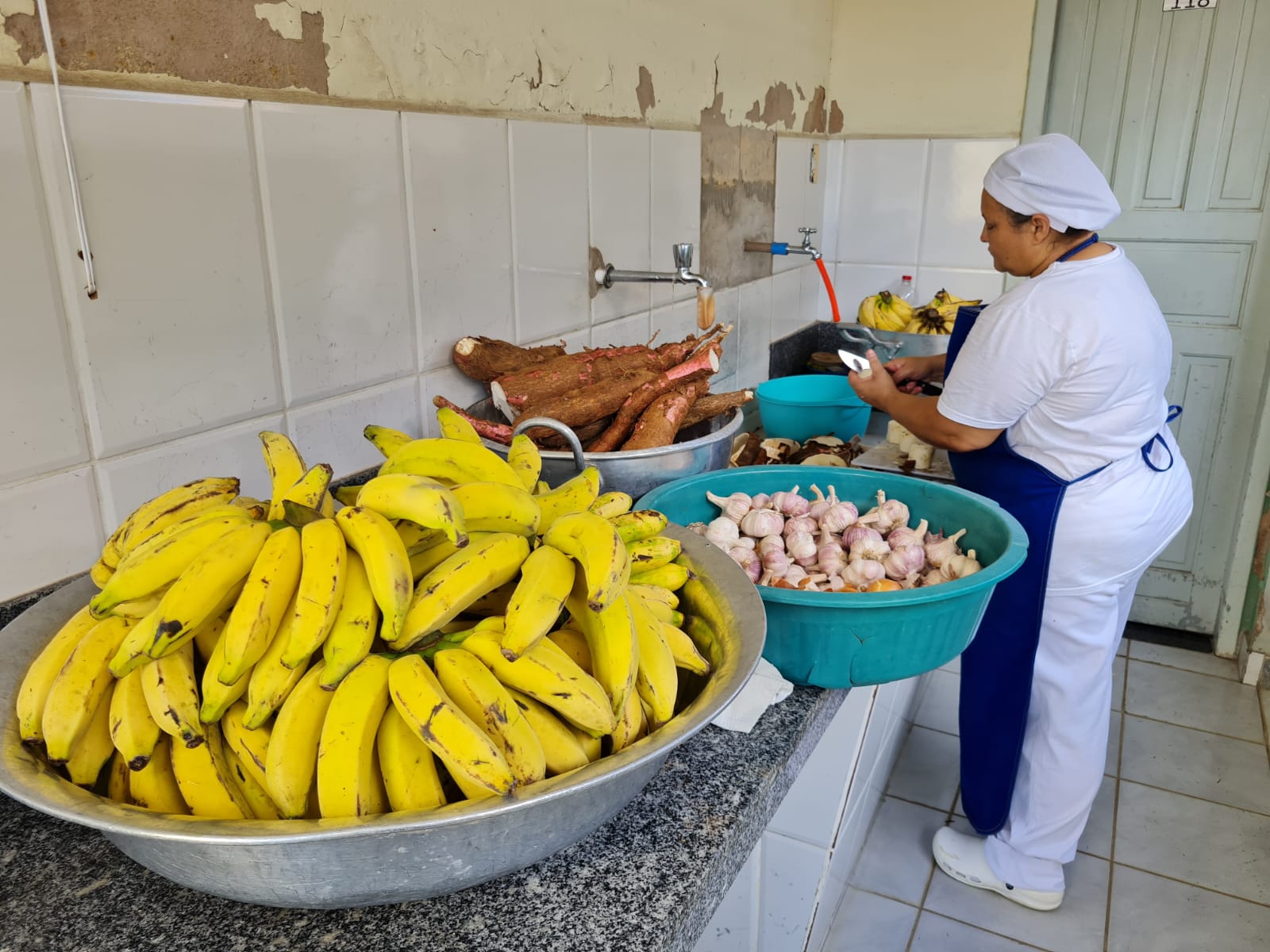 O Programa de Alimentação Escolar estimula também a agricultura familiar do município