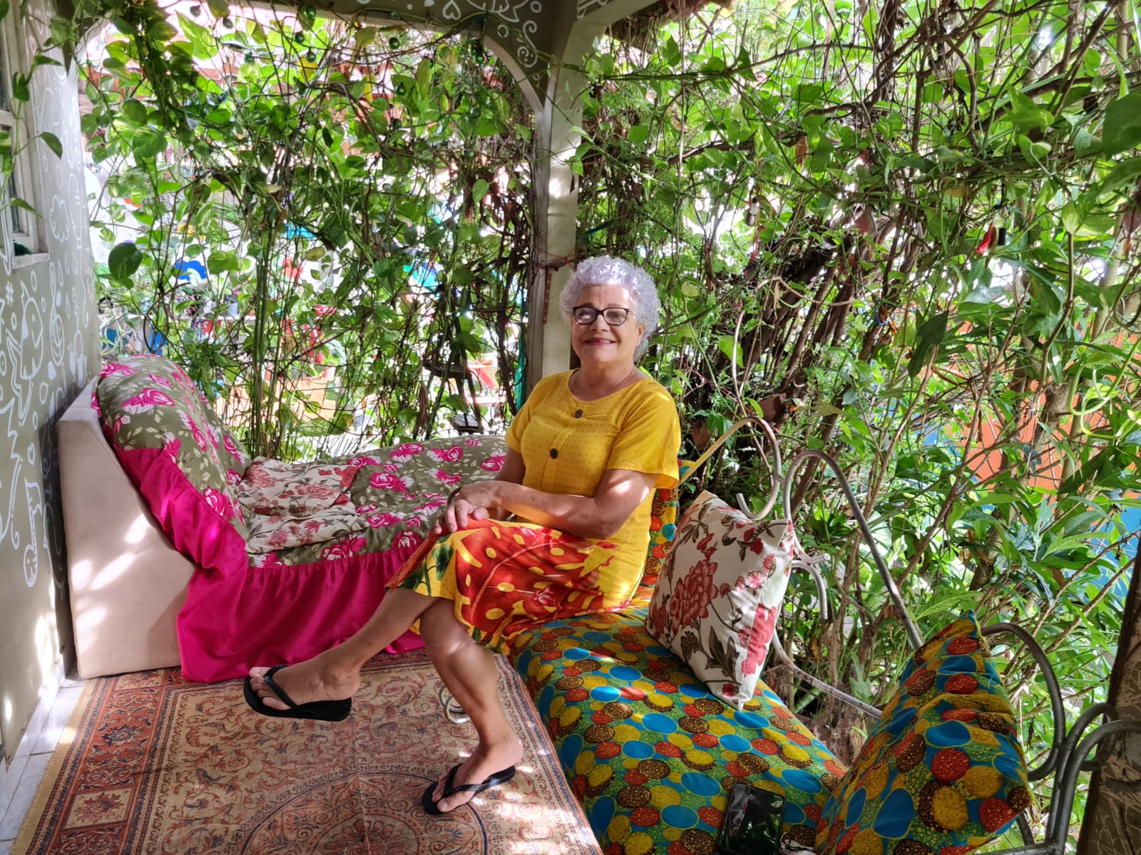 A professora e mãe Rogéria Guastti