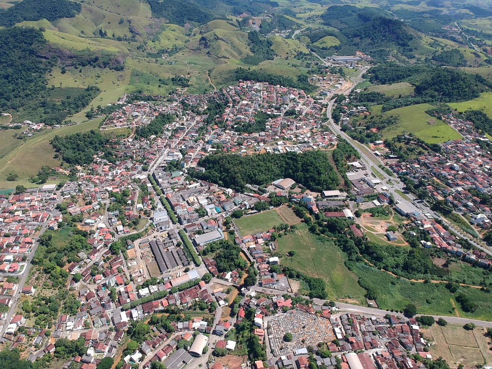 Imagem aérea da Sede de João Neiva.